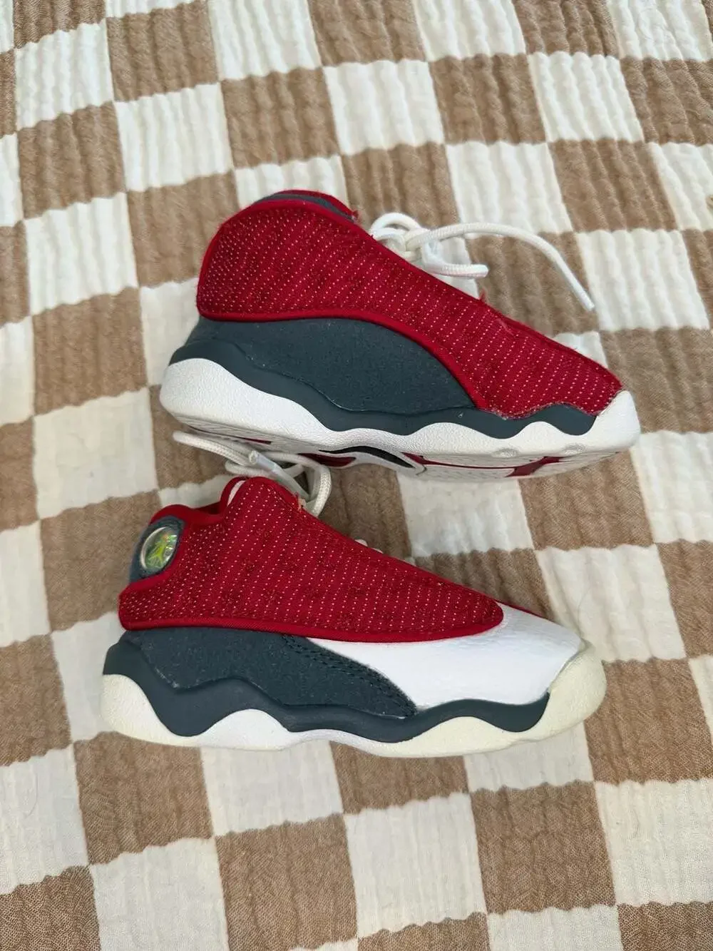 Air Jordan 13 Retro Size 7C Red Flint Toddler Sneakers